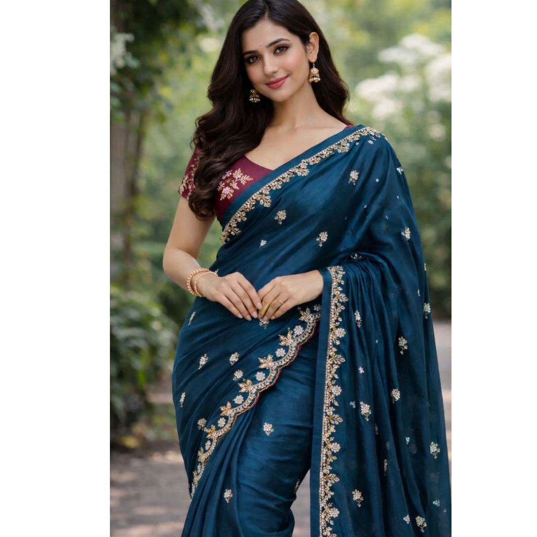 জামদানি মসলিন শাড়ি